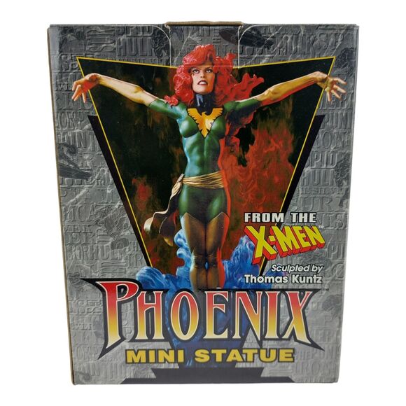 Marvel Other - Phoenix X-Men Mini Statue 6.5 Inches Bowen Designs 2003 #113 of 3000 Damaged